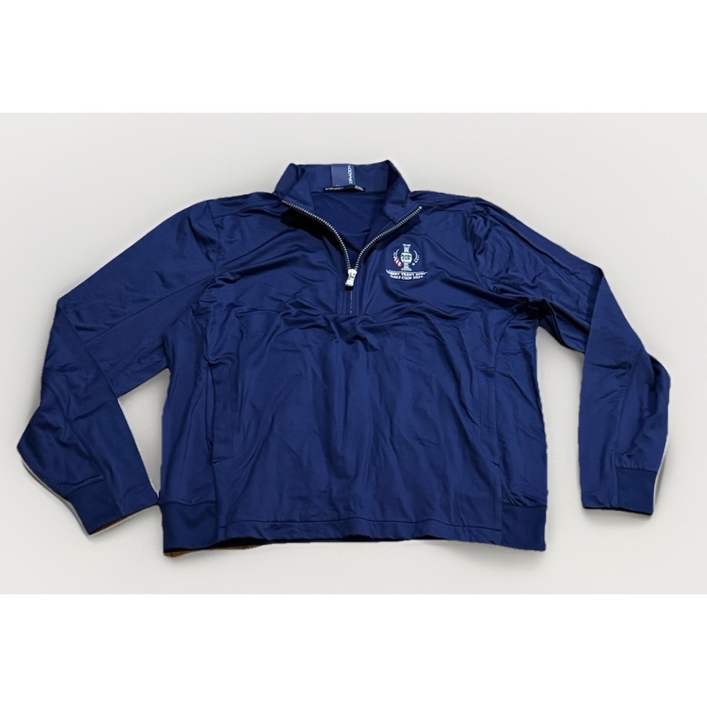 B Draddy Blair Half Zip Sweater Jacket Solheim Cup 2XL New Tags Rare $170